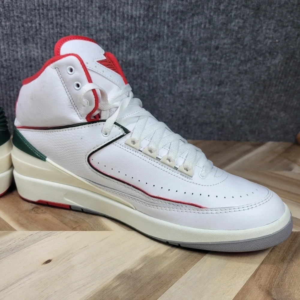 Authentic Nike Air Jordan 2 Retro Italy Origins Mens Size 11 Basketball Shoes
